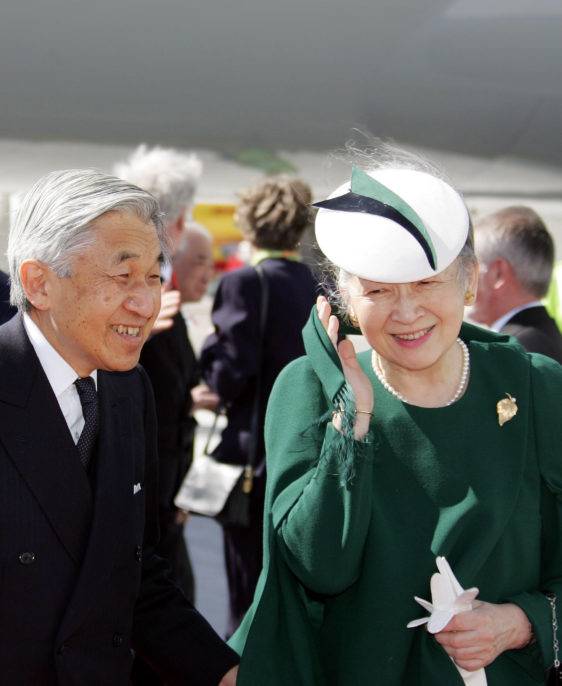 Their Majesties the Emperor and Empress of Japan. Maxwell Photography.