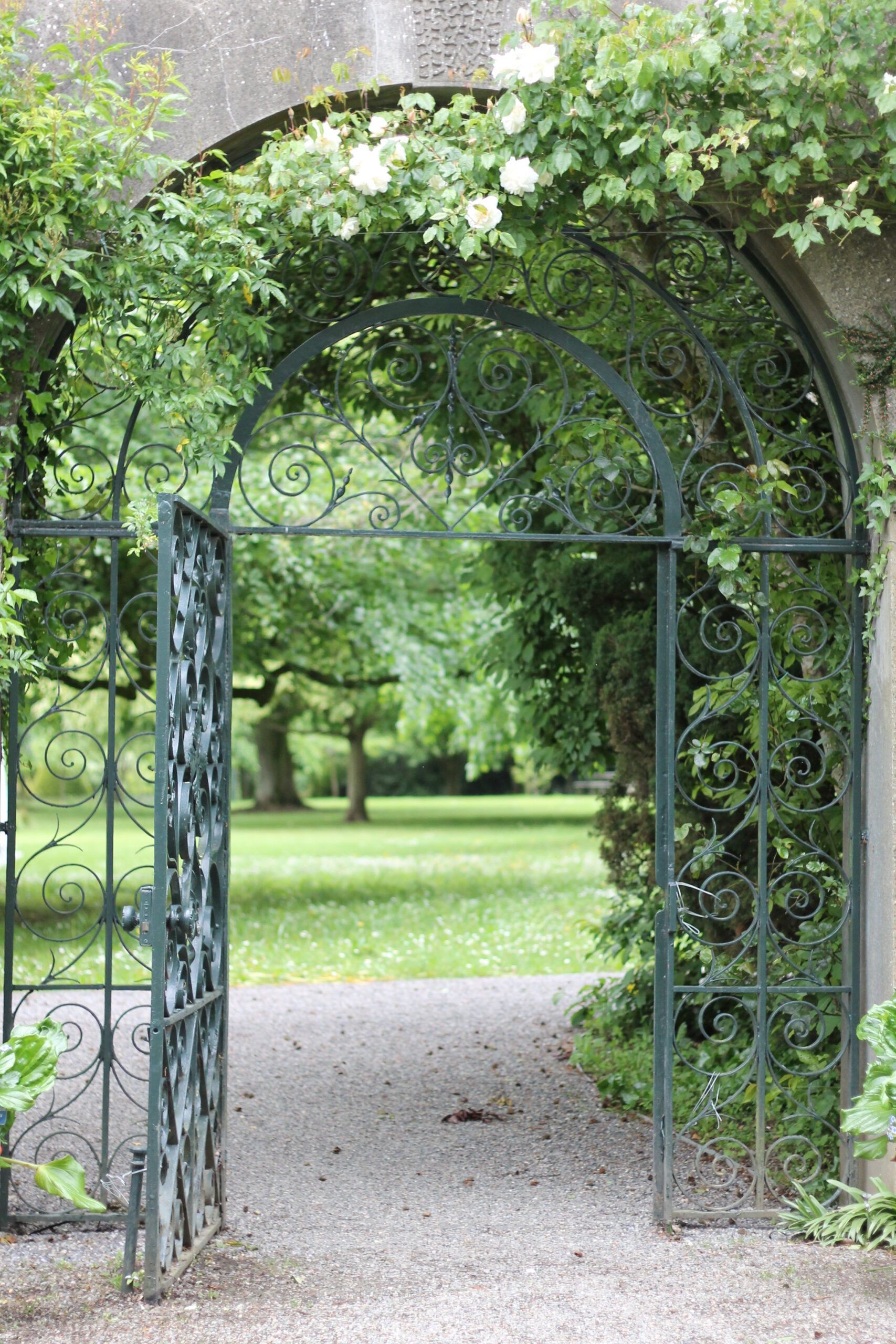 Edward Cecil Guinness' walled garden gate