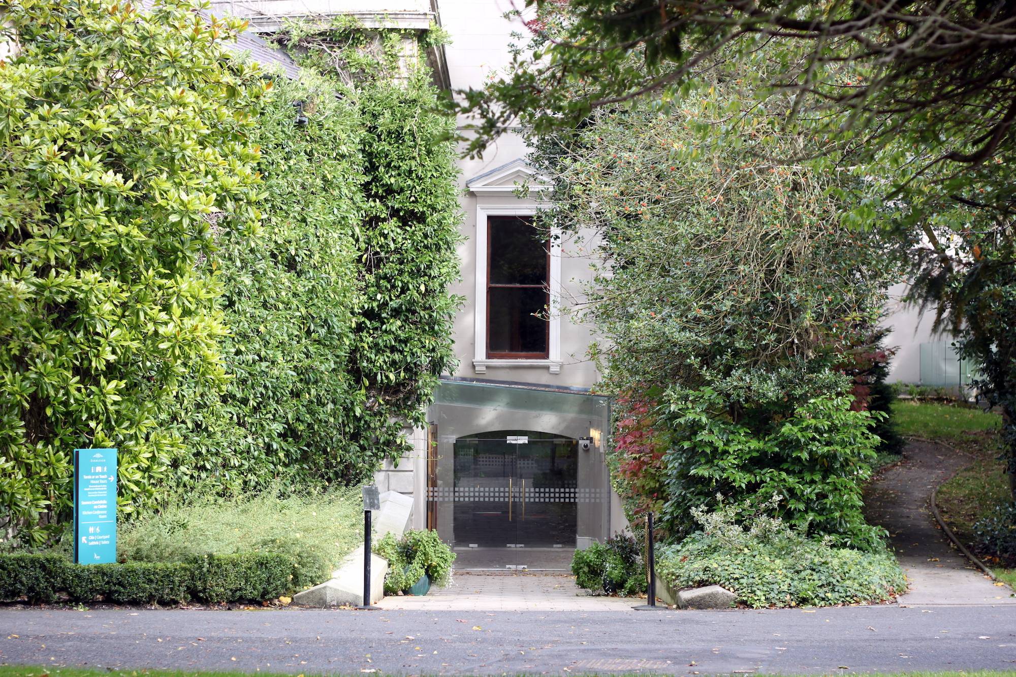 Ramp entrance to Farmleigh House